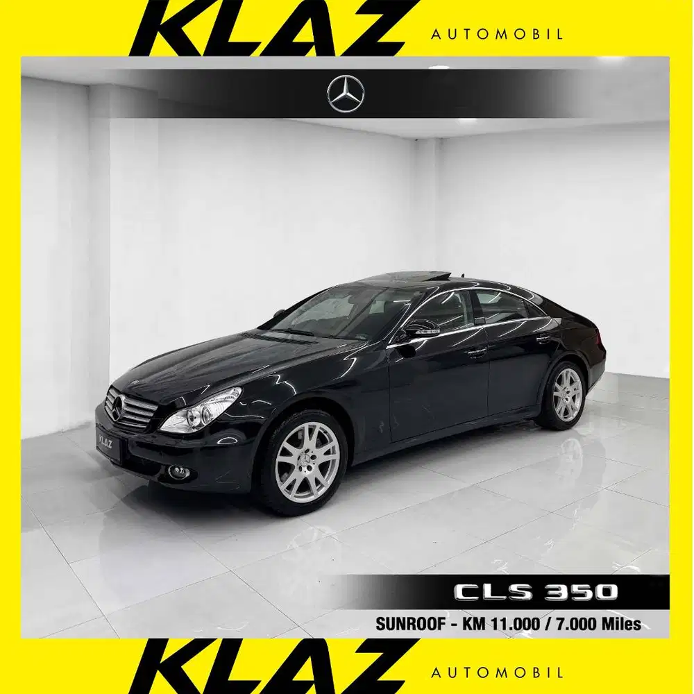 KM 11.000 !! ANTIK Kolektor CLS 350 ''2005 Tgn 1 Black on Red