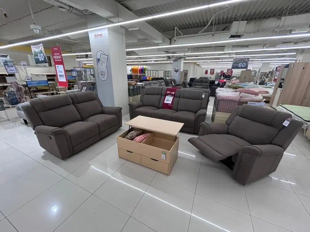 PROMO LEBARAN SOFA SET MUTAH MERIAH