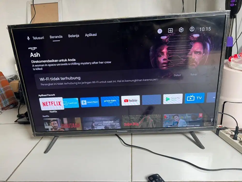 tv led android panasonic 32inc smart digital