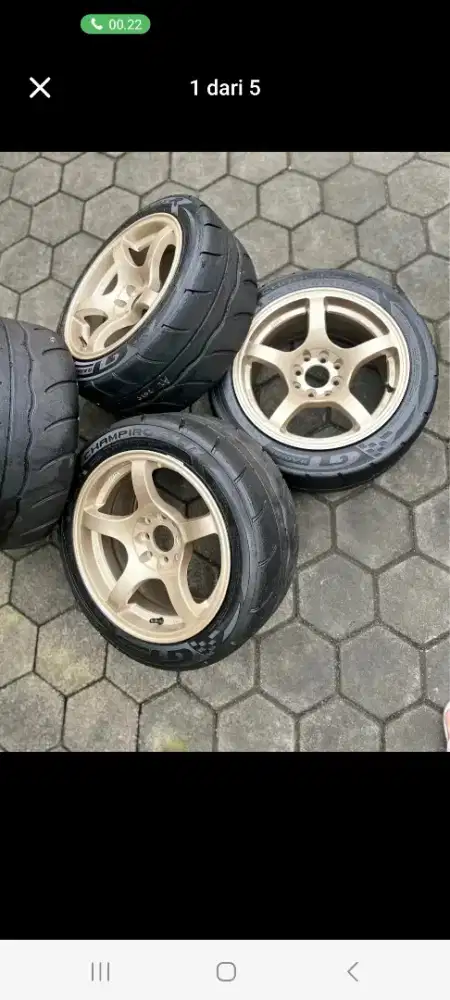 Velg ring 15 lebar 8 et 25 ban sxr