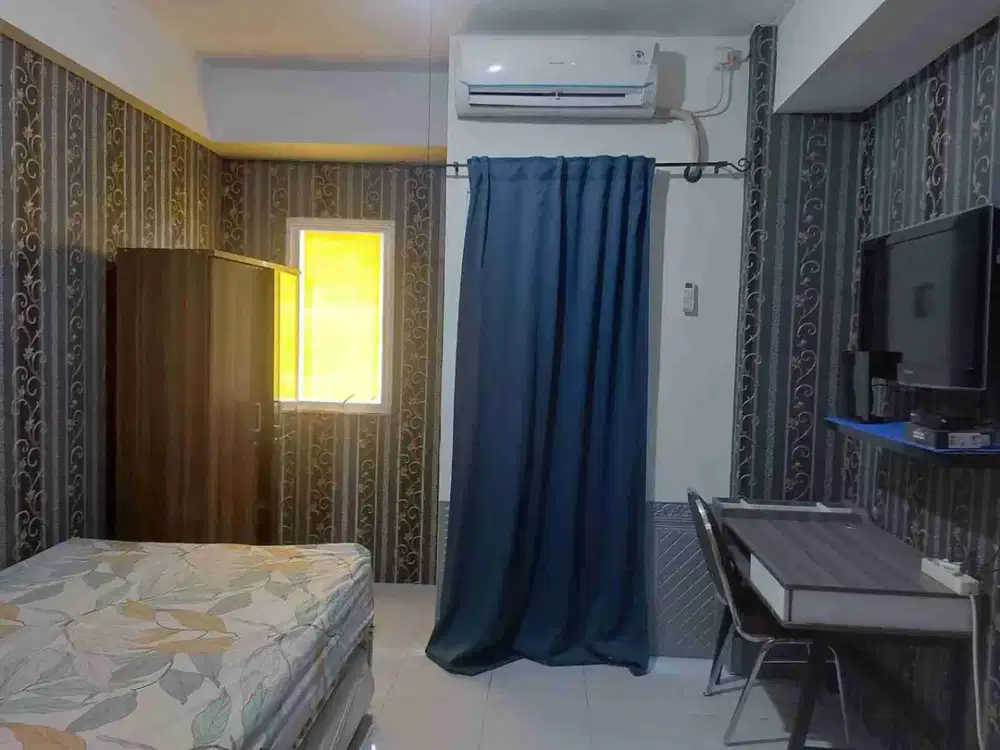 Disewakan Apartemen Puncak Dharmahusada Studio Tinggal Bawa Koper