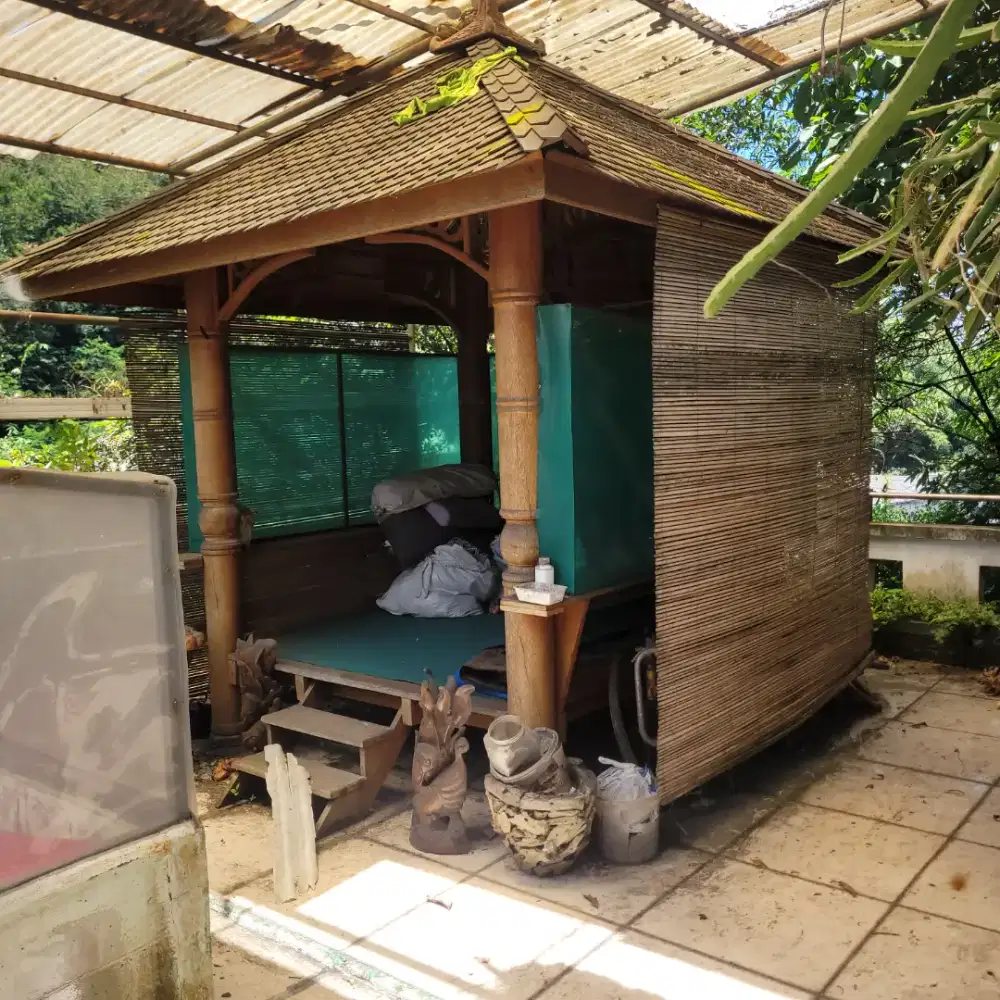 GAZEBO KAYU OUTDOOR