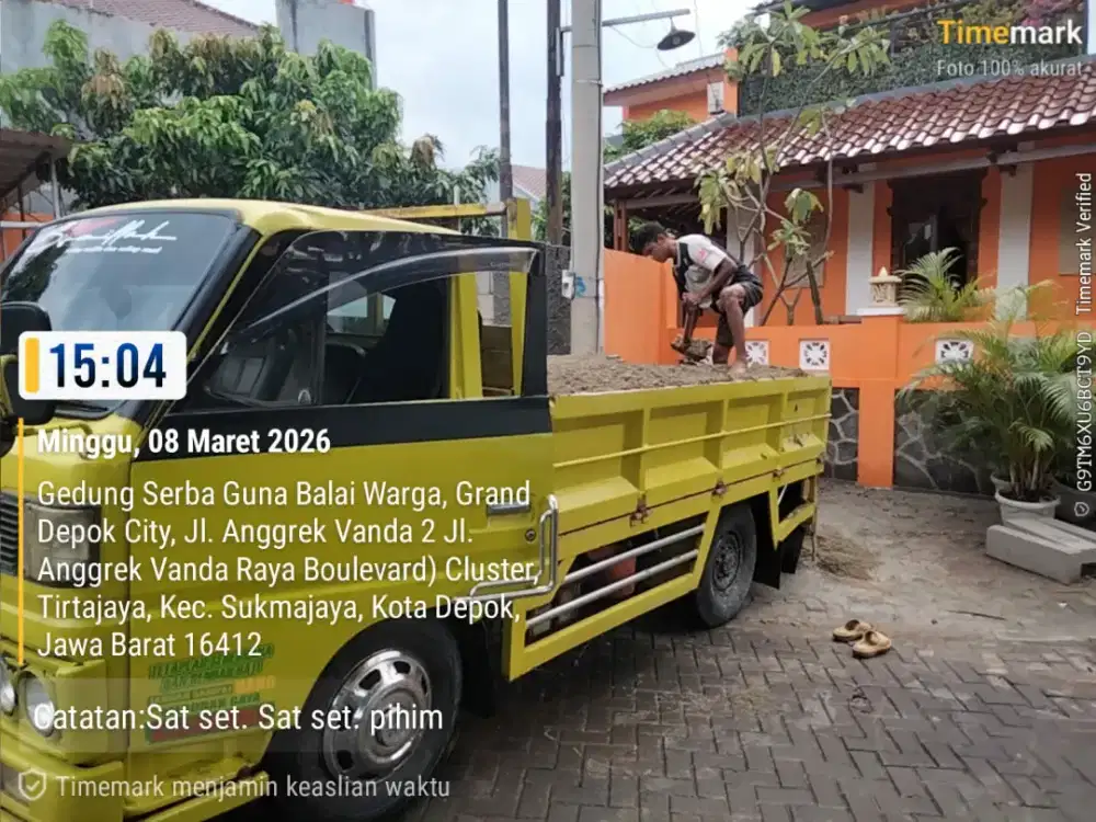 Jasa angkut puing , sampah proyek & pindahan