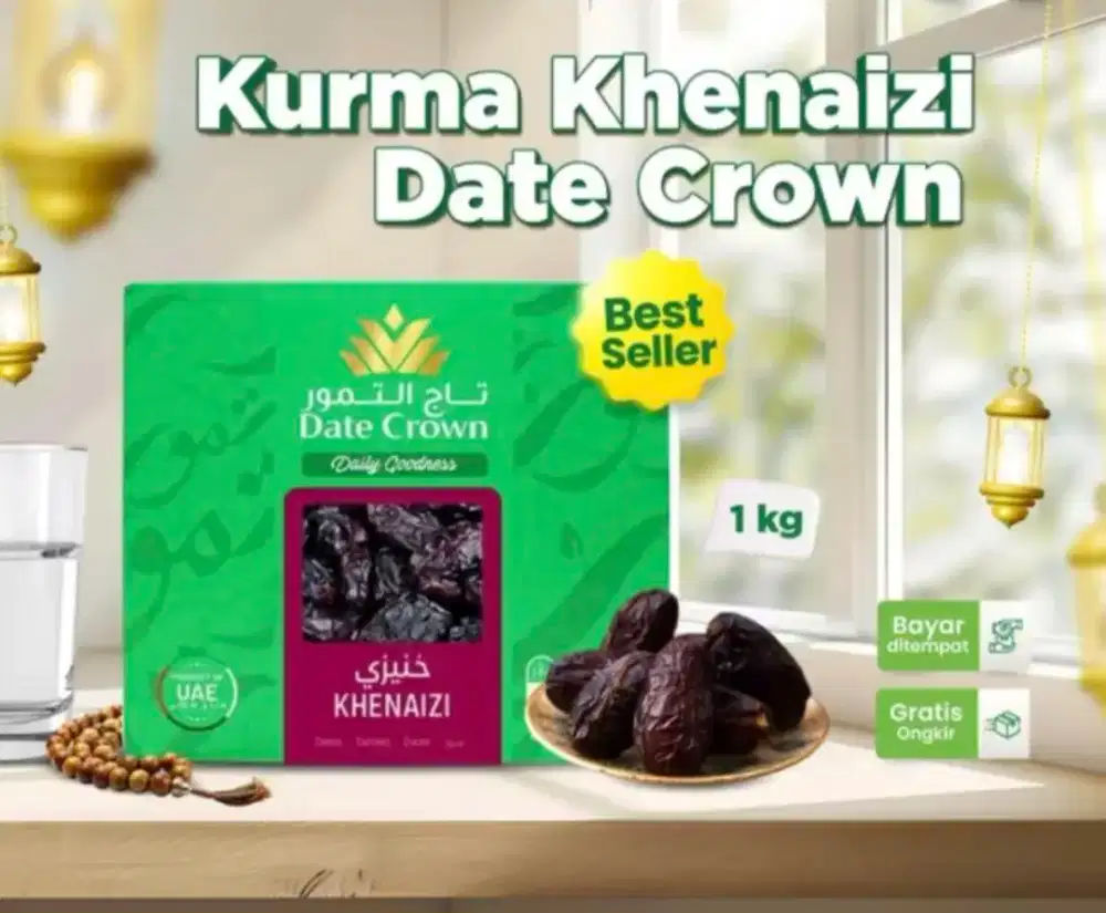 Date Crown - Kurma Date Crowm Khenaizi Premium