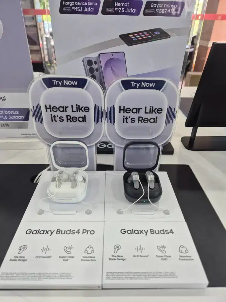 Samsung buds 4 series, busa cicilan 0% pake kartu kredit