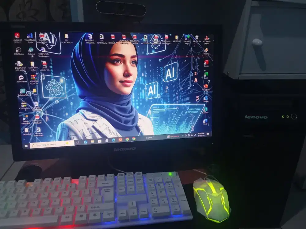 KOMPUTER LENOVO - Siap pakai