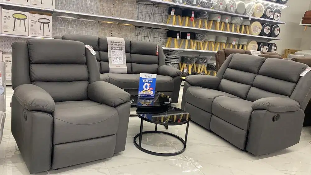 Sofa set recliner lexus selma
