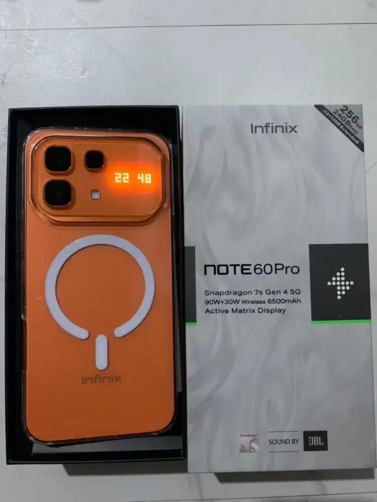 Infinix note 60 pro 5G 256gb 24gb
