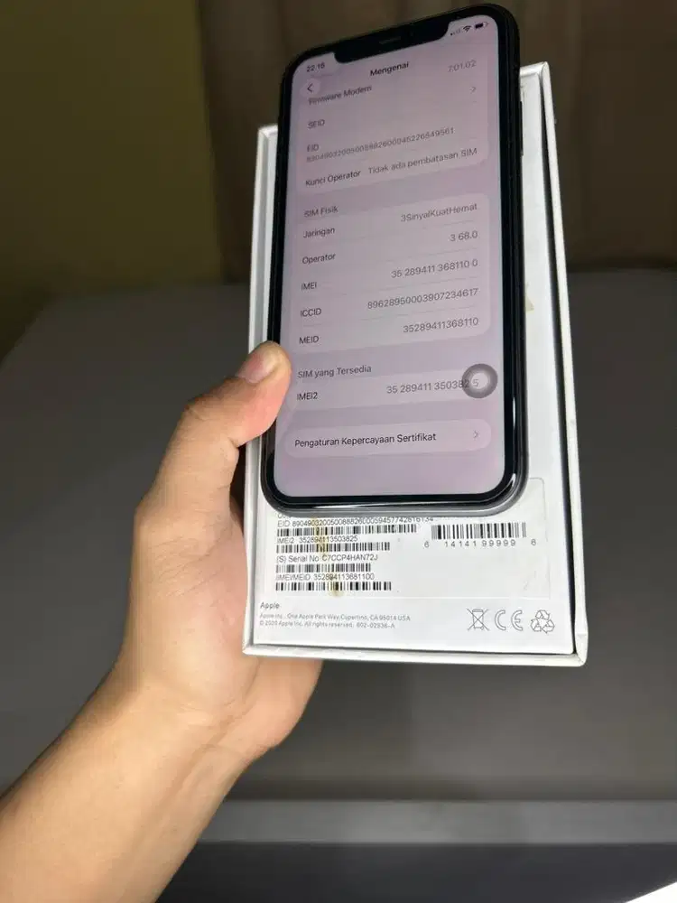 for sale iPhone 11 pemakaian pribadi