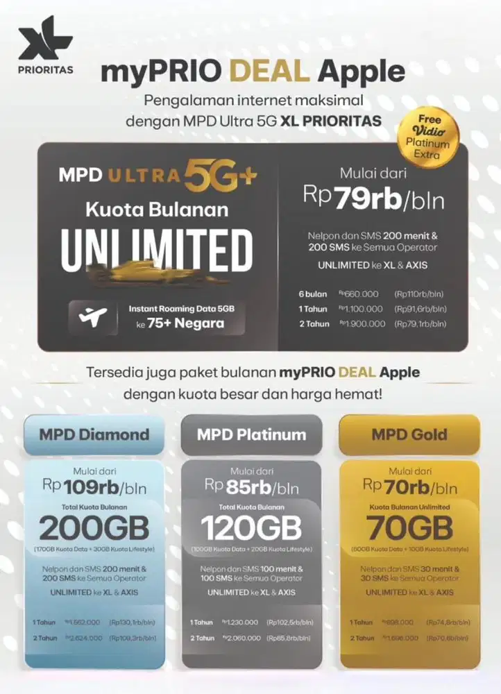 XL UNLIMITED BISA PILIH NOMER CANTIK