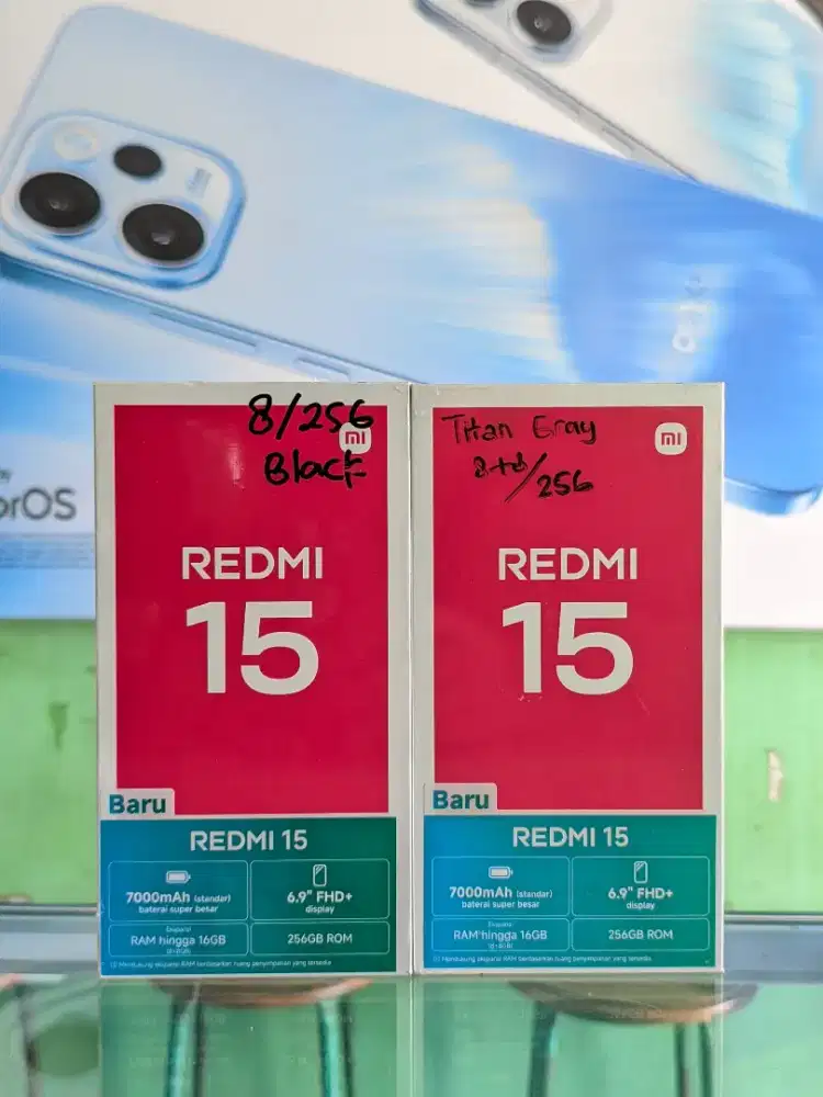 Redmi 15  8/256