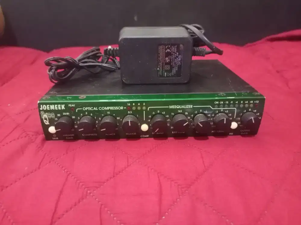 Compresor+equalizer joemeek three-Q