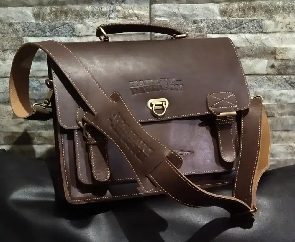 TAS LAPTOP Asli FUL KULIT  100%, Elegan, Eksklusif,  Klasik, Cakep