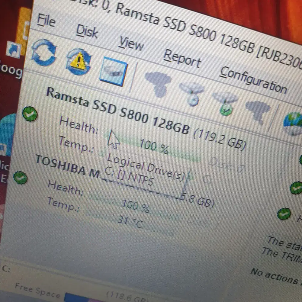 SSD SATA 128GB - SEHAT 100%