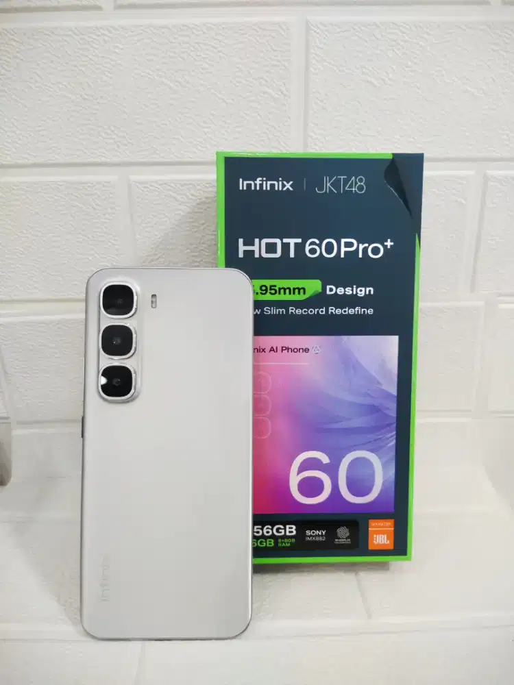 Infinix hot 60 pro plus 8/256 grs 10/2026 like new