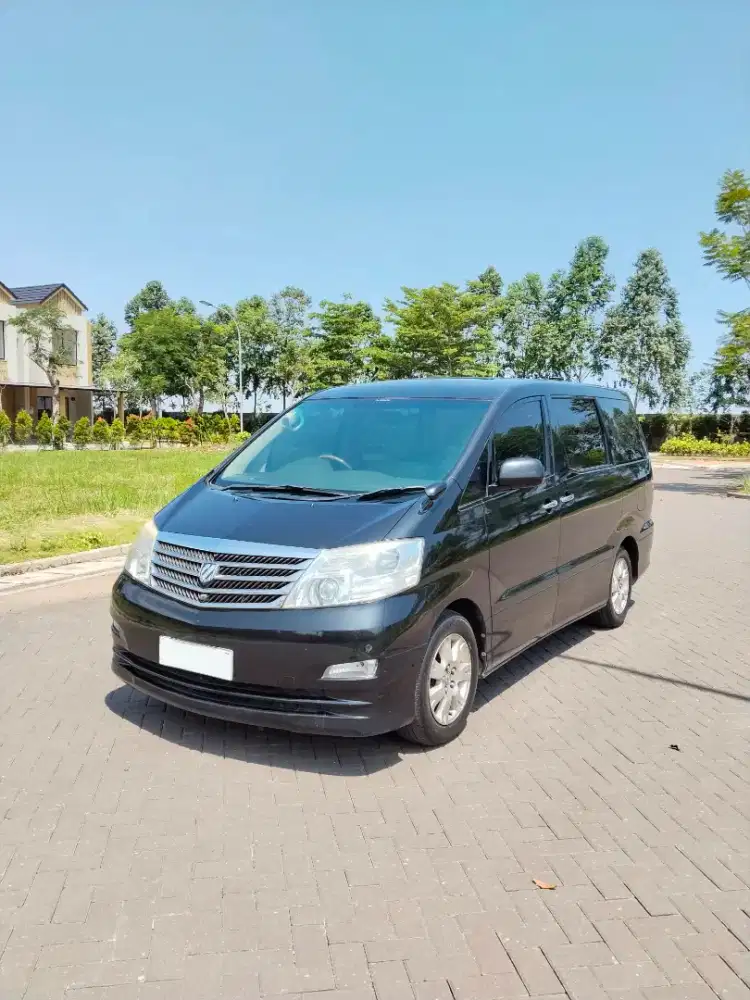 Toyota Alphard 3.0 V6 CBU 2008 NIK 2007 Premium Sound Elgrand Serena
