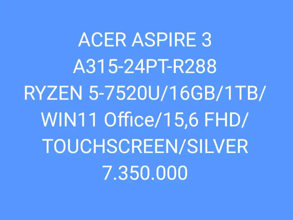 ACER ASPIRE 3 A315-24PT-R288