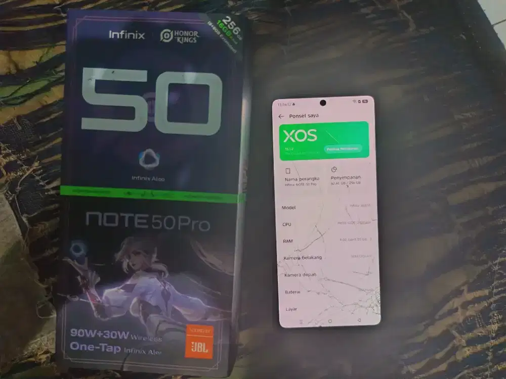 infinix note 50 pro 8+8/256