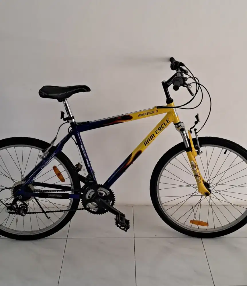 Sepeda  MTB Wim Cycle Roadtech alloy. no polygon united