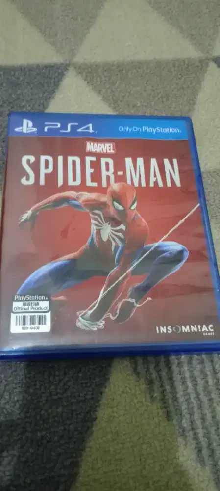 BD kaset  Marvel - Spiderman Ps4
