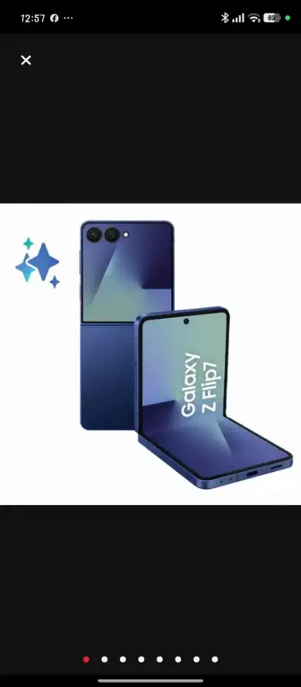 Samsung galaxy Z flip7 12/256