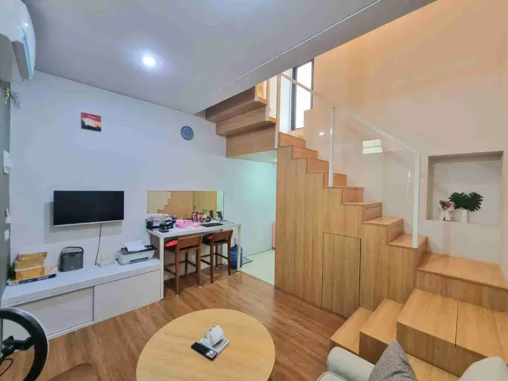 JUAL CEPAT MURAH BANGET Fleekhauz Greenwich BSD City Rumah 2 Lantai Furnished Siap Huni 985 Jt