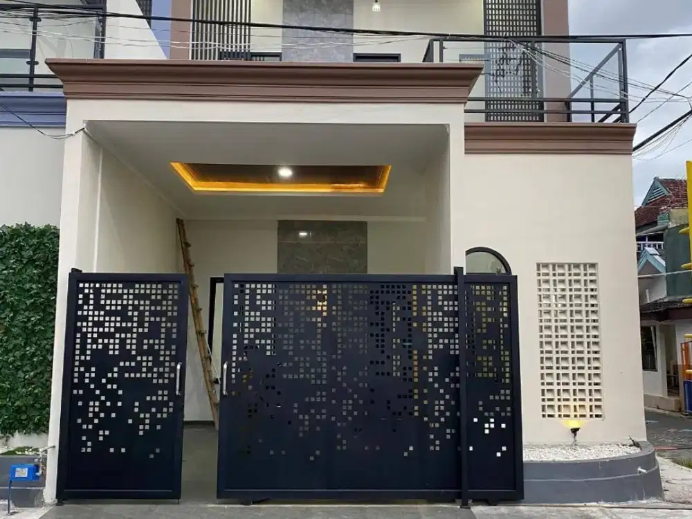 Rumah HOOK Minimalis Modern Baru Gress Lokasi Sawojajar 1 Malang Kota