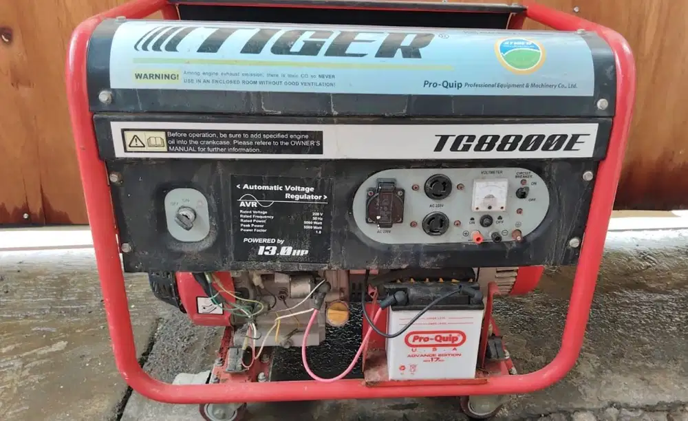DIJUAL CEPAT GENSET TIGER 6000 Watt | Kondisi Bagus | NEGO