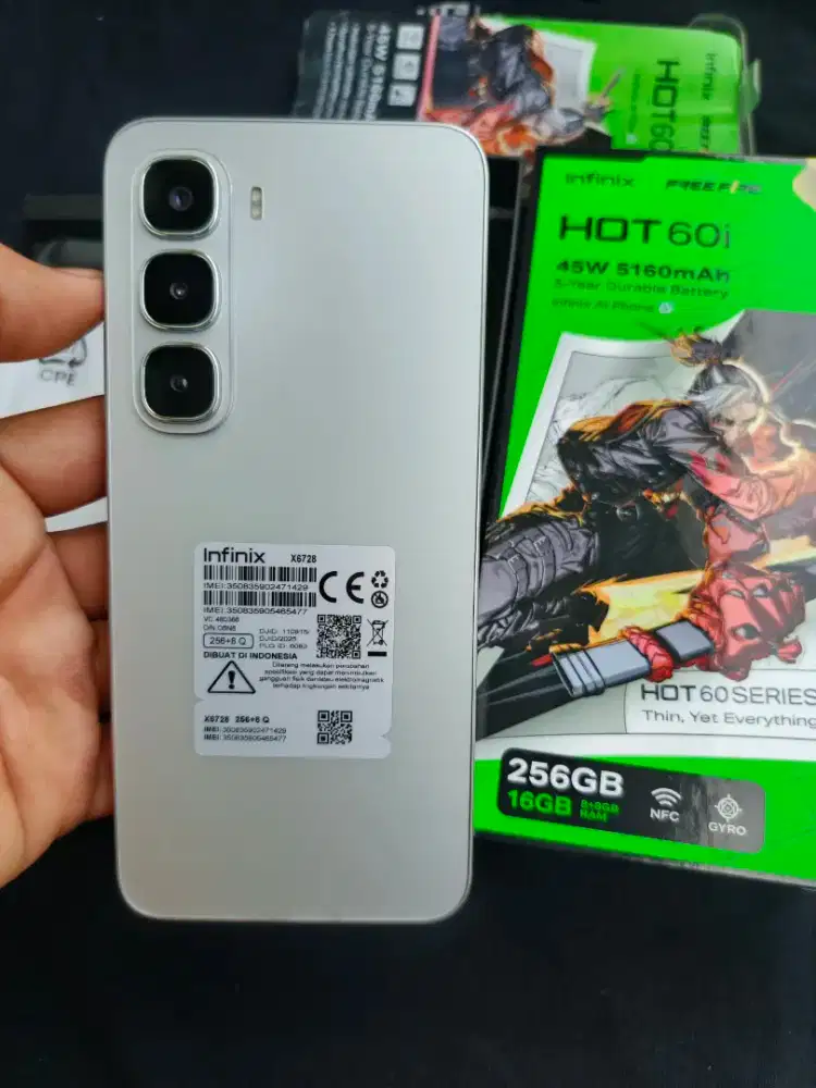 Infinix Hot 60i 8/256GB Fullset