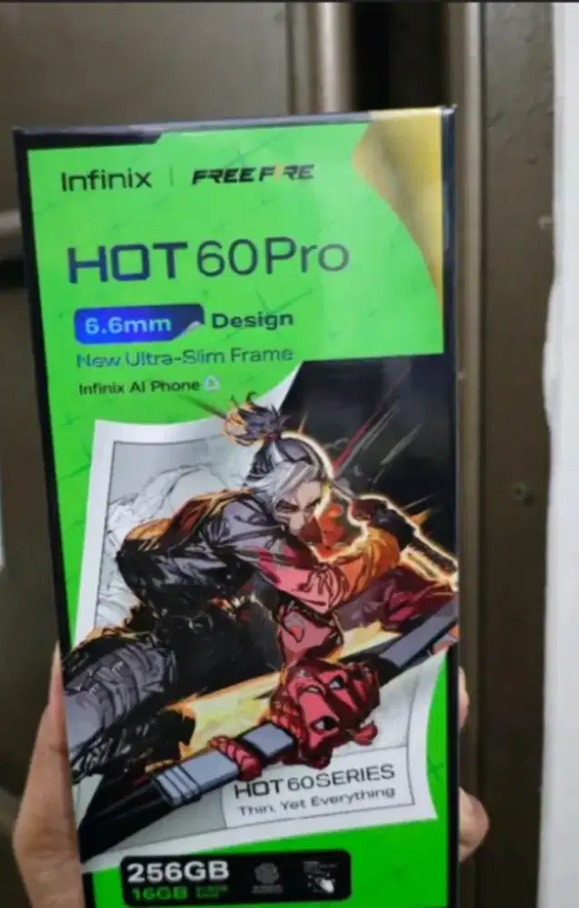 Infinix hot 60 pro 8/256 GB masih segel