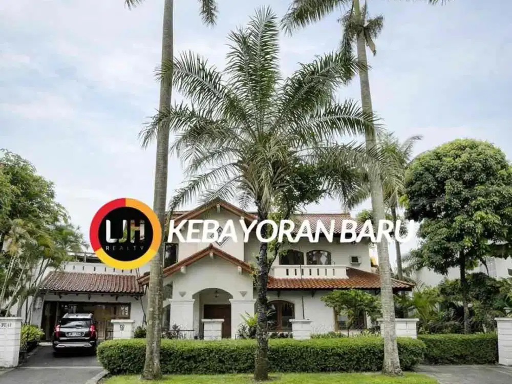 Rumah besar & sangat asri di Pondok Indah mendekati NJOP, Jakarta Selatan