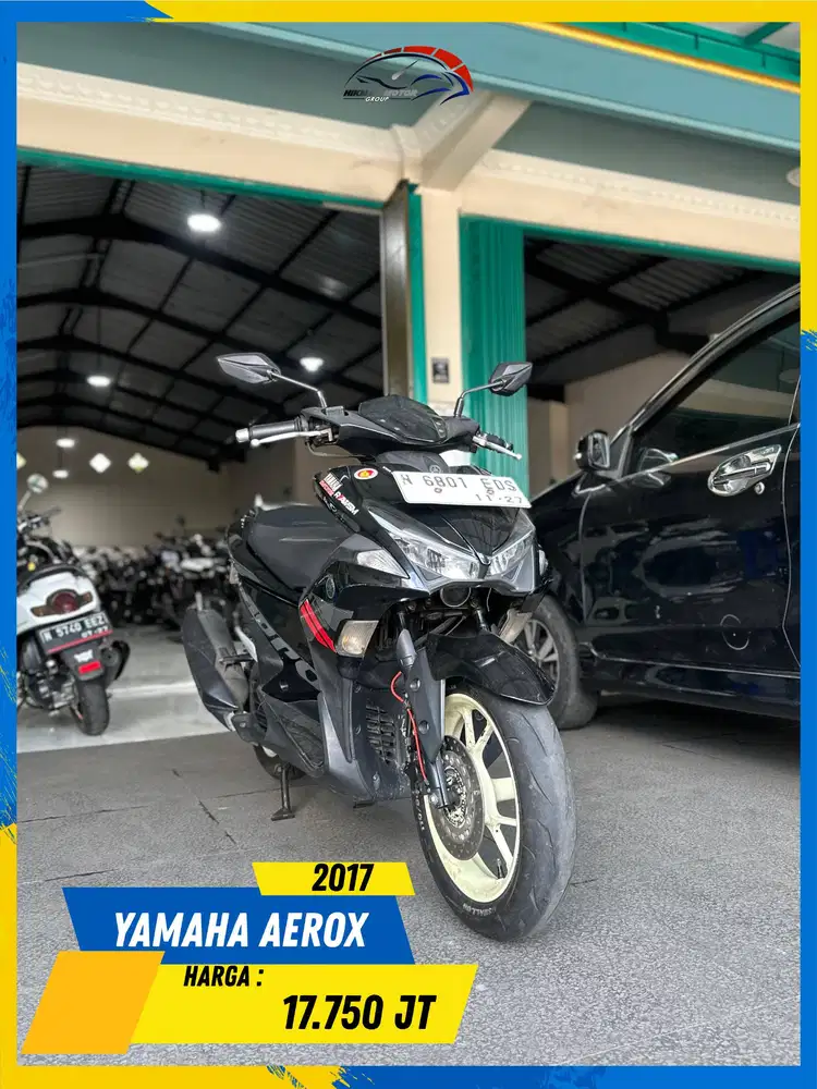 YAMAHA AEROX 2017 MONGGO GAS POLL MASZEHH HIKMAH MOTOR KEPUH