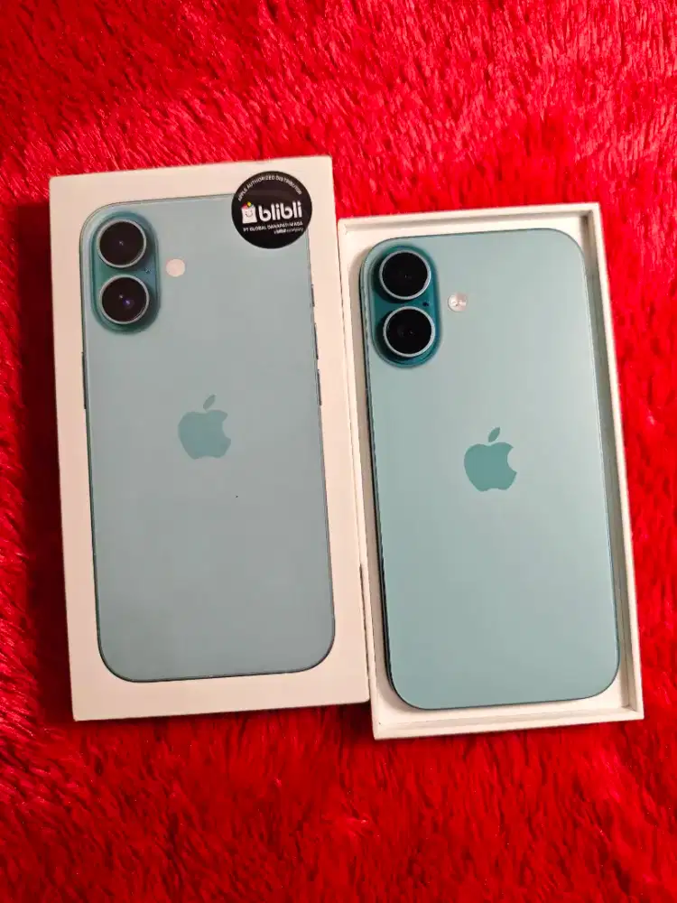 Iphone 16 BH 100% Garansi Resmi Like New
