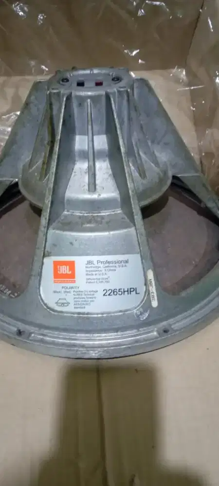 JBL 2265HPL 338/343-003X 15″ Neo Speaker