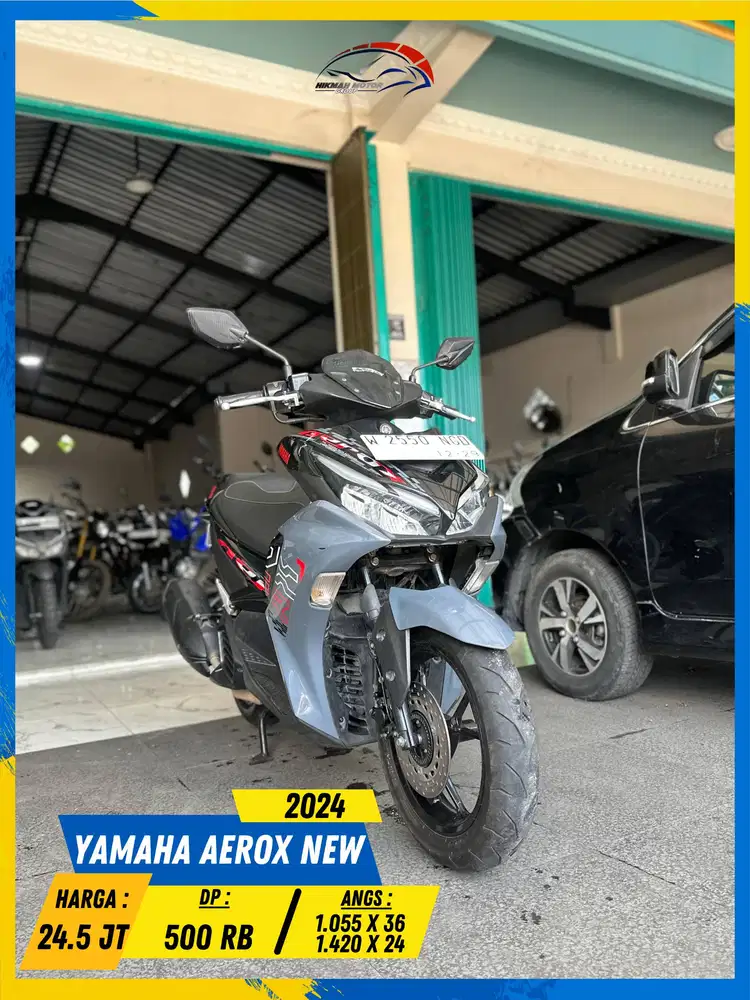 YAMAHA AEROX NEW 2024 NEGO SAMPE DEAL HIKMAH MOTOR KEPUH