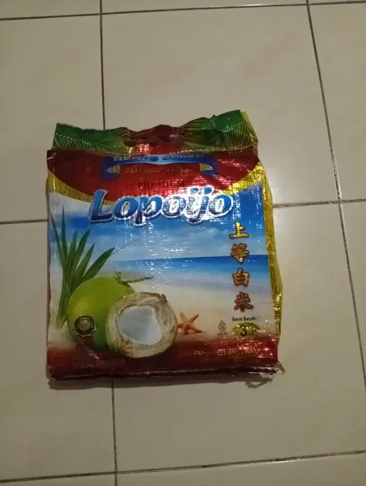 Beras super premium lopoijo 3kg