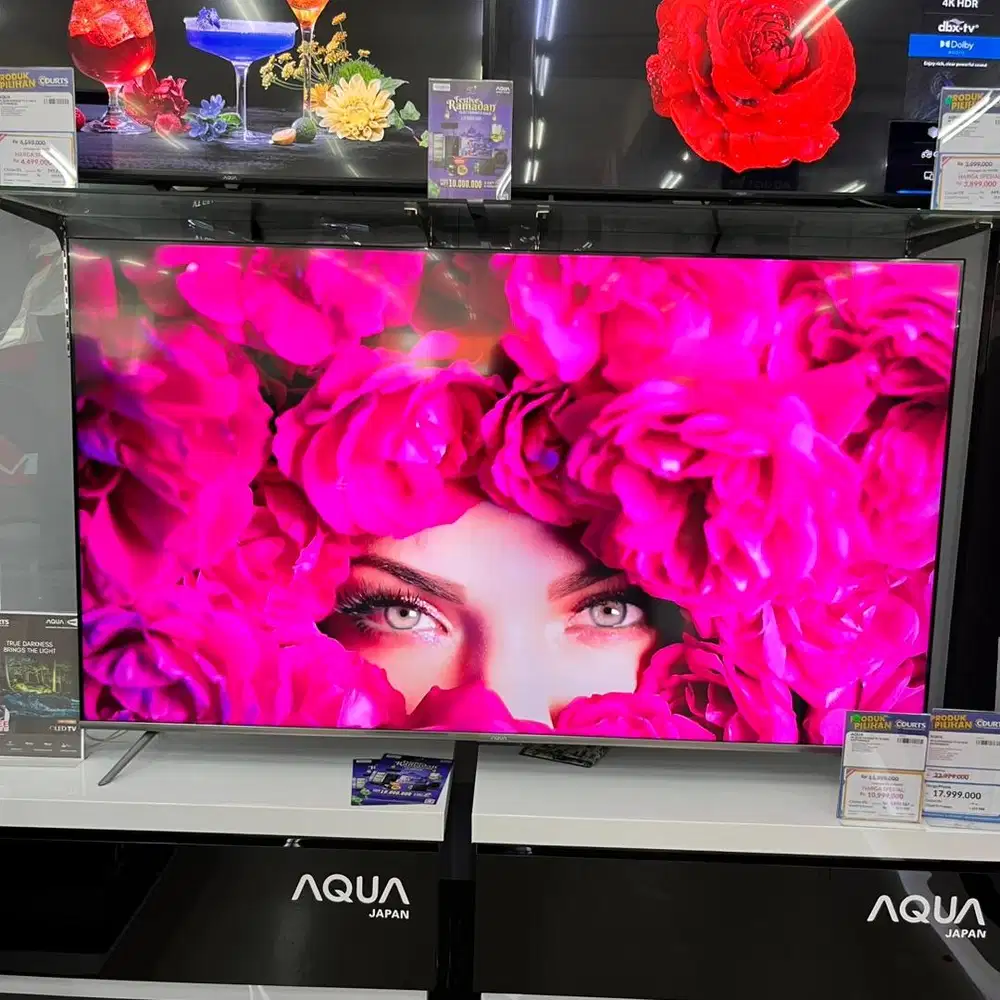 AQUA 4K QLED GOOGLE TV 75 INCH