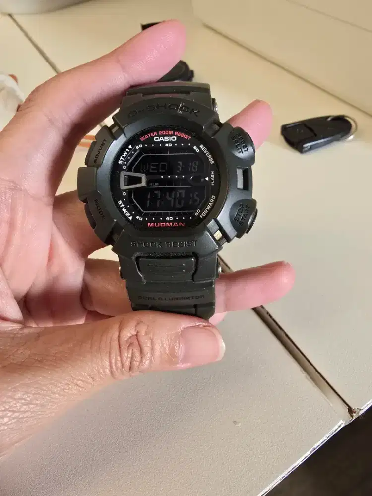Jam Tangan G-Shock Mudman Original G-9000-3VDR Unit Only