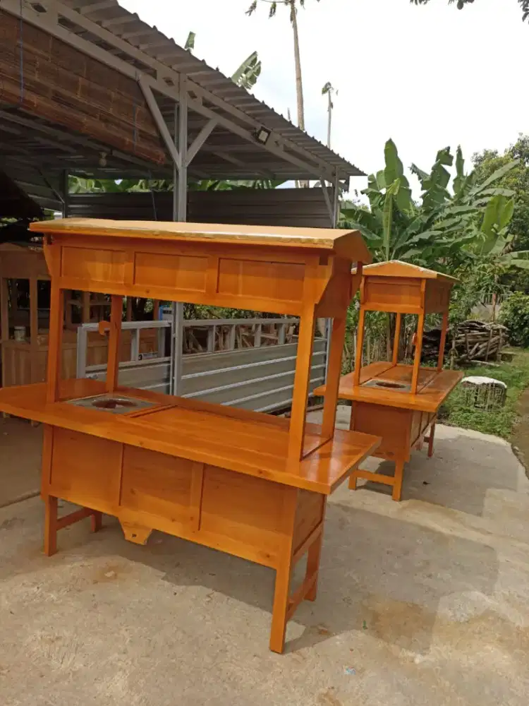 Jual Gerobak Angkringan, Bakso, Mie Ayam, Bubur, Sate, Soto, Pecel dll