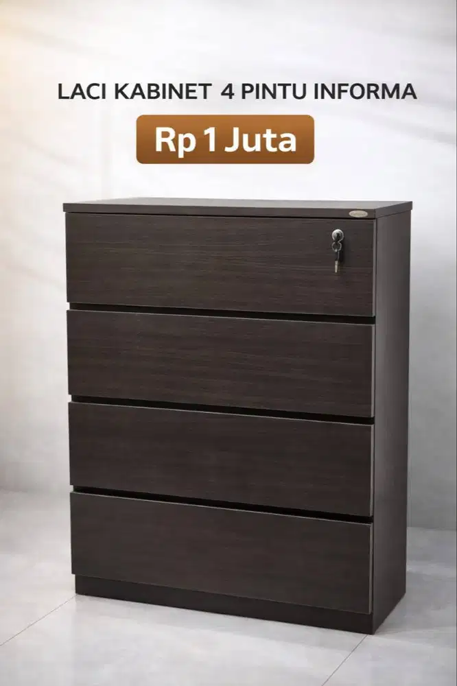 Laci Kabinet 4 Pintu