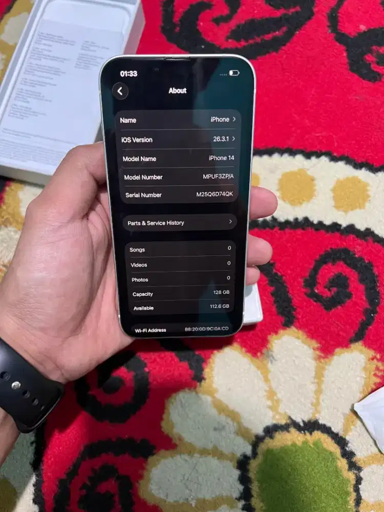 Iphone 14 basic 128GB ex inter all op