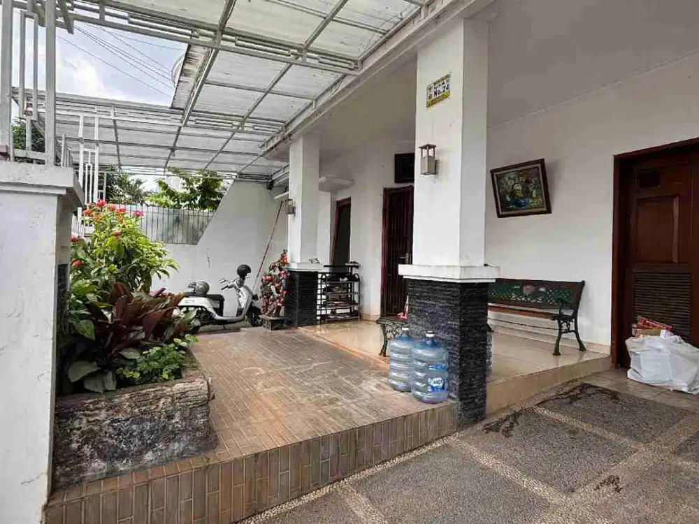 dijual termurah rumah bagus siap huni semi furnished dalam komplek billymon jakarta timur