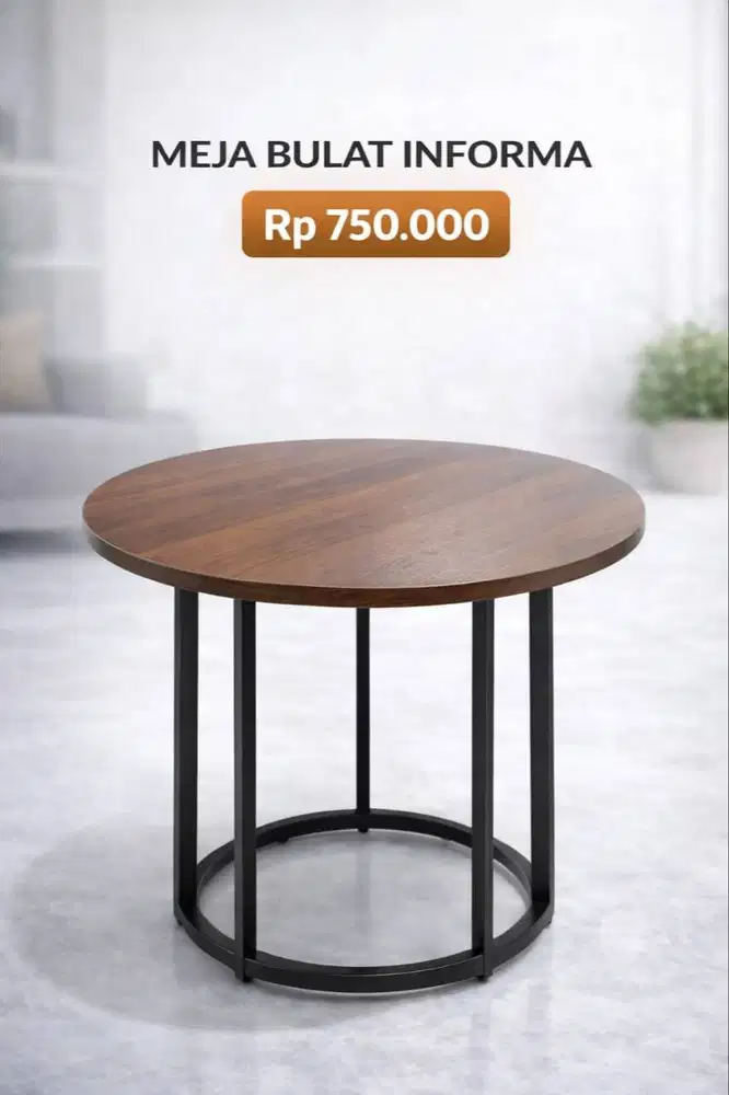 Meja Bulat Informa