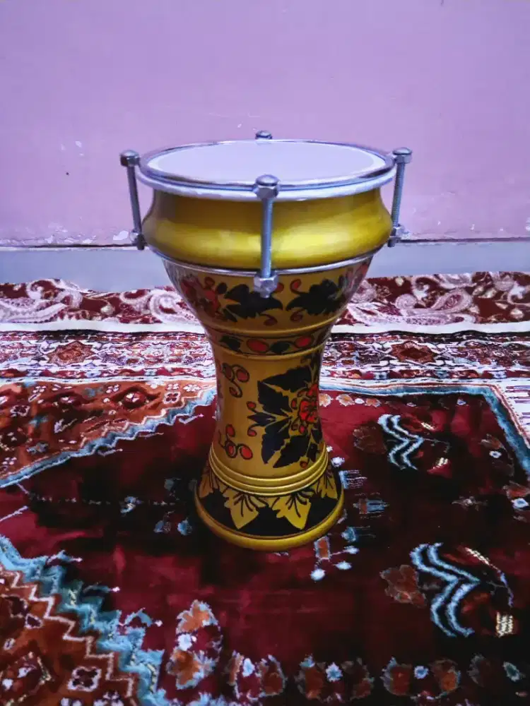 Darbuka Goblet Drum Musical Instrument Includes Small Bag (Tas Kecil)