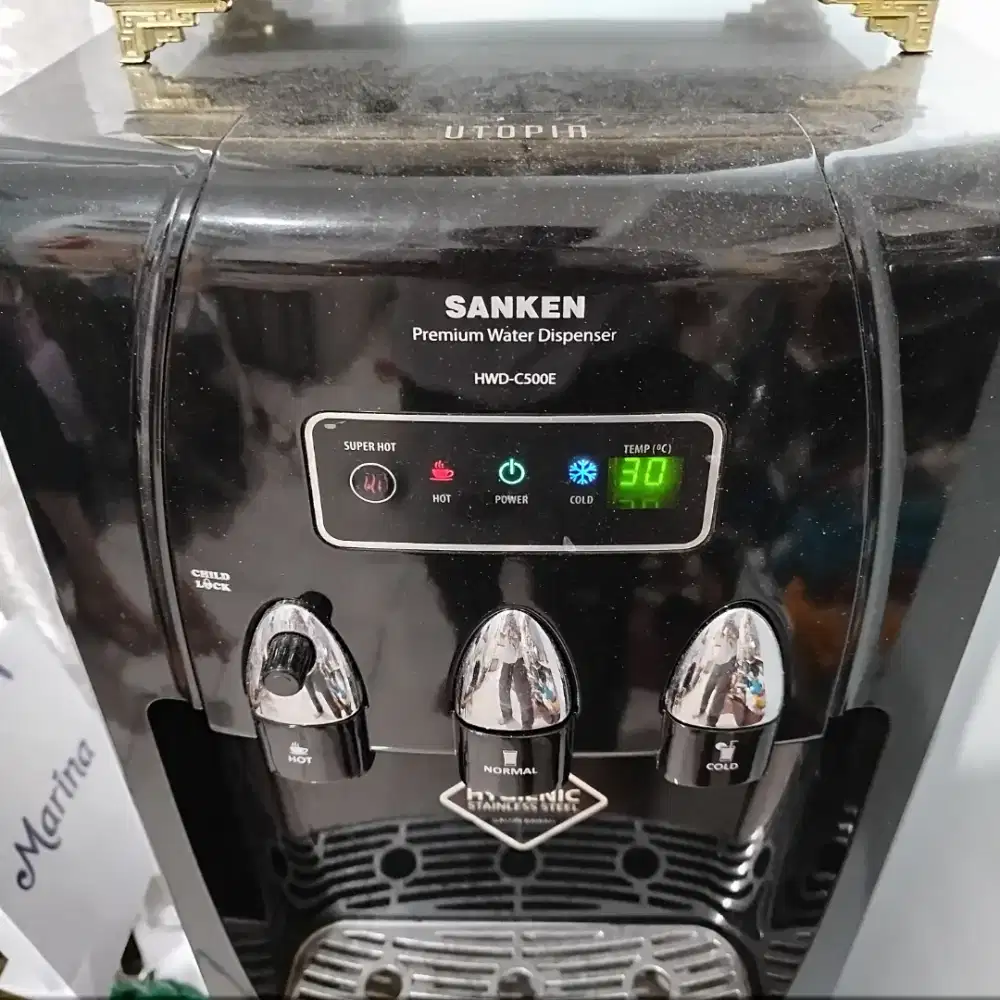 Sanken Dispenser Galon Bawah Utopia