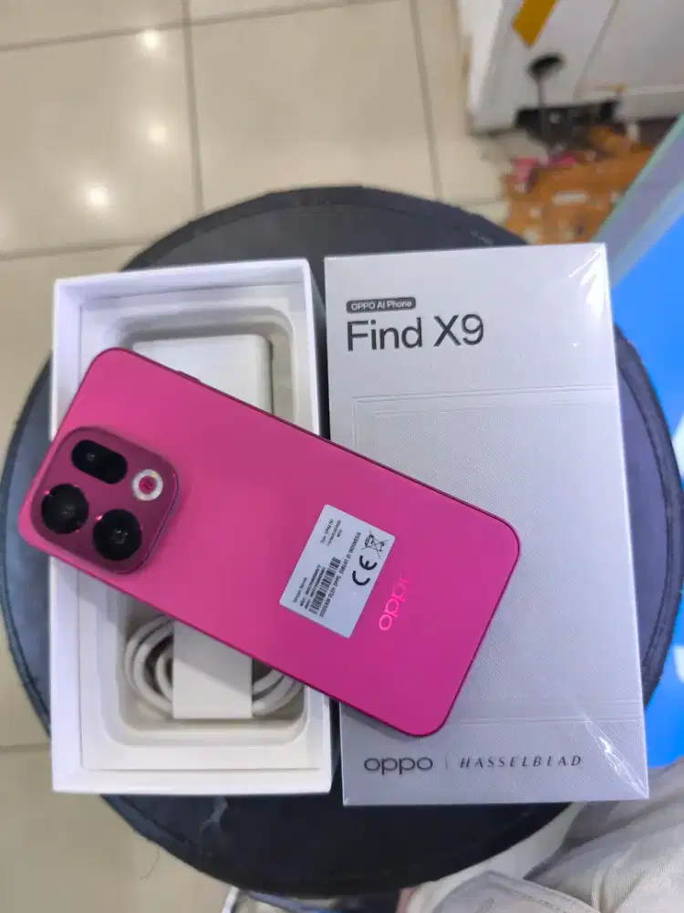 Oppo Find X9 5G ram 12 internal 256 fulset mulus ori resmi