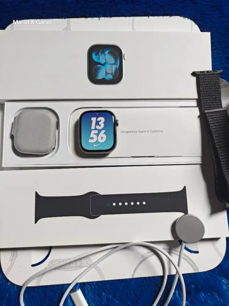 Apple Watch iWatch Series 11 46mm Space Gray BH 100% Perfect Condition