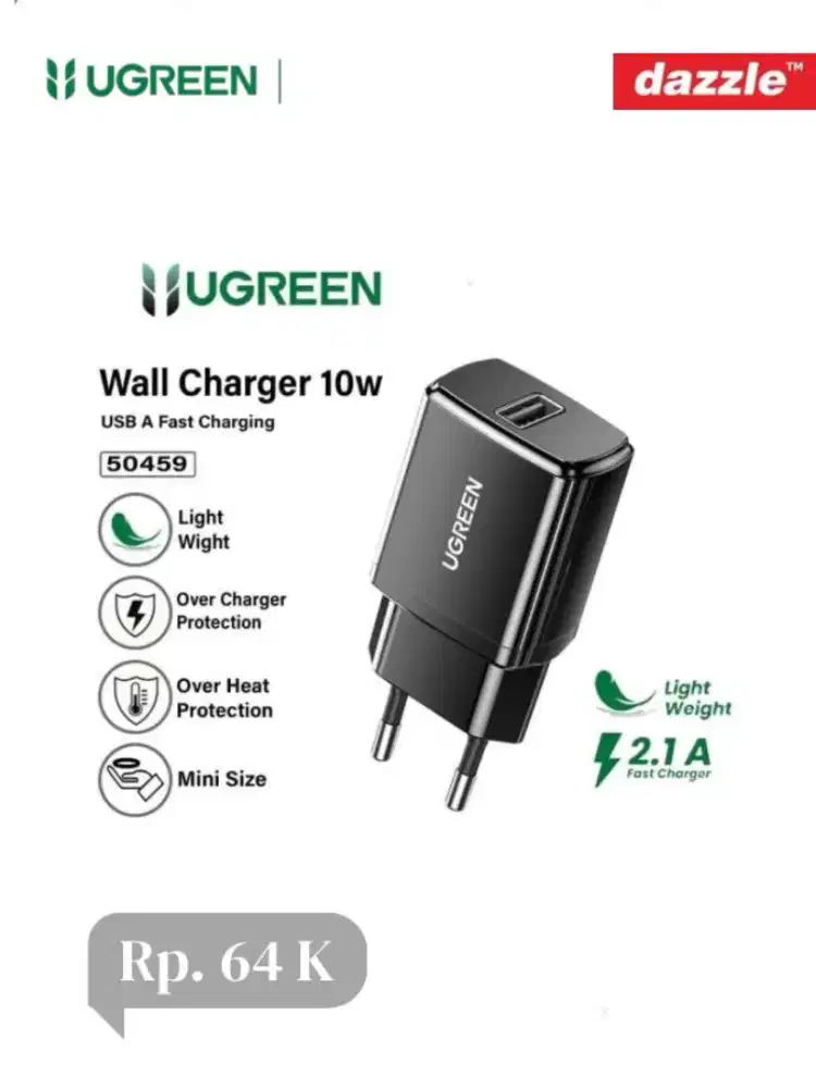 Ugreen adaptor USB A 10,5 watt