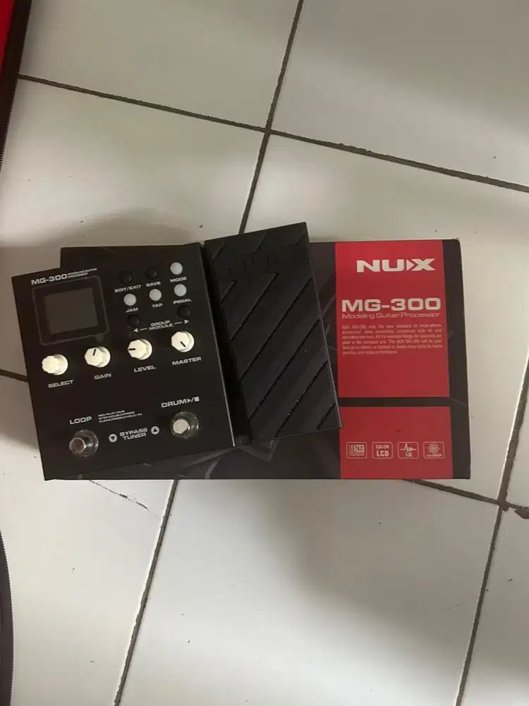 Efek gitar nux mg-300 jarang pakai