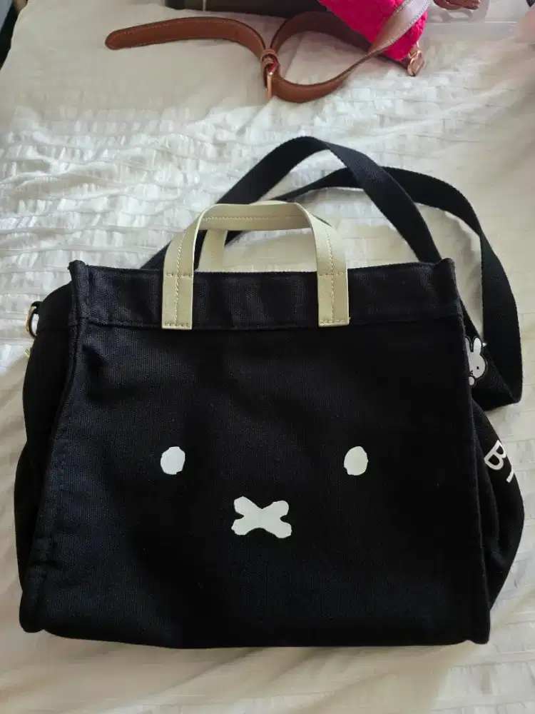 Tas Wanita Miffy Canvas Original Jepang